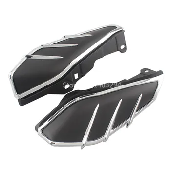 Черни централните въздушни дефлектори Heat Defender W/ винтове са подходящи за Harley Touring Road King FLHR FLTR FLHT 2009-2017