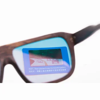 Мода мъжки поляризирани слънчеви очила бамбук рамка на висок клас марка цветни стари дамски слънчеви очила плажни очила с UV400