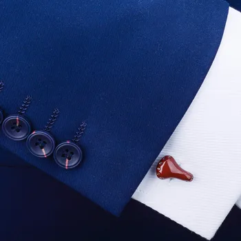 SAVOYSHI мода седалка, кормило копчета за мъжки ризи маншет ноктите високо качество новост кафява емайлирани копчета за ръкавели за мъже бижута Gemelos