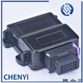 1 комплект ECU генератор, контролер 24pin алуминиева кутия за 24p мъжки женски конектор от FCI с жак и клеммами 211PC249S0005