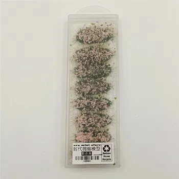 8 бр./кор. симулация модел цвят на трева За сладкиш на масата като Сам миниатюрен пейзаж материал Хо Train Layout