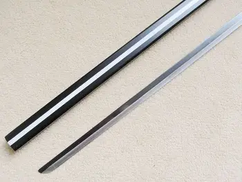 S2655 японското аниме Наруто Саске Заплащане меч, пистолет метален нож бял ръб 40