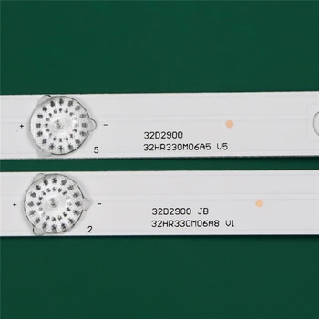 Подмяна на осветление led телевизори на Toshiba 32L2900 32-инчов led ленти осветление ленти продуктова гама 4C-LB3206-HR03J 32HR330M06A5 V5