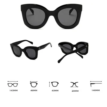 Zonnebril дам слънчеви очила цвят за жени пеперуда стари ретро слънчеви очила с марка дизайнер Hombre Oculos De Sol Feminino G75