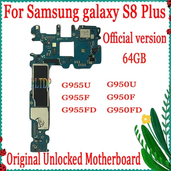 Безплатна доставка, официалната версия за дънната платка Samsung Galaxy S8 Plus G955u G955f G955fd G950u G950f G950fd, с пълни чипове