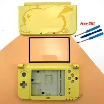 1 компл. корпус Shell Case с бутони винтове подмяна на конзола Case front панел тампон за новия 3DS LL/XL Dropshipping