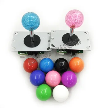 Аркаден джойстик САМ Arcade game parts 5Pin interface Fighting балансьор 5 пин 4 way joystick 11 цвята за избор на топката