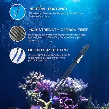 MaxSpect Aquarium Carbon Fiber Float Coral Пинсети За Корали