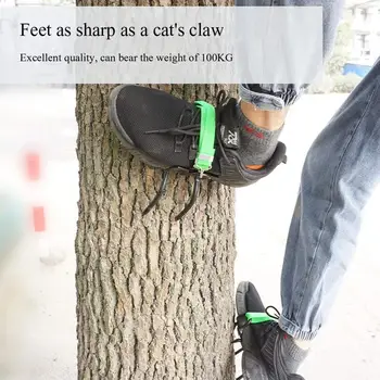 Дърво катерене инструмент Полюс катерене шипове за лов на събирането използването на катерене лесен за наблюдение обувки стомана, дърво плодове H7C1