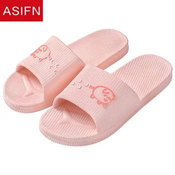 ASIFN House симпатични чехли за мъже, жени, баня нескользящая закрит обувки за къпане Zapatos De Hombre пързалки мъжки летни чехли