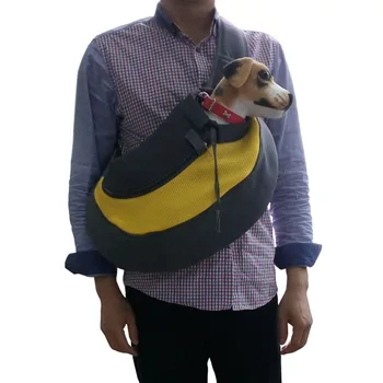 Аксесоари За Кучета Открит Пътуване Домашен Любимец Кученце Carrier Bag Чанта Окото Превръзка На Окото Комфорта На Пътуване Голяма Пазарска Чанта Куче Превозвач