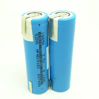 18650 батерия 3.7 V 2200mAh Batteria литиево-йонна акумулаторна батерия ICR18650 батерии за играчки фенерче с раздели 4 броя в комплект