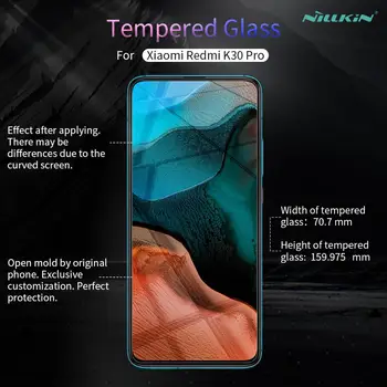 за Xiaomi Redmi K30 Pro закалено стъкло Nillkin Amazing H / H+PRO от закалено стъкло протектор на екрана, за да xiaomi redmi k30 pro