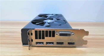 Използван.Sapphire RX480 4G D5 DDR5 PCI Express 3.0 компютърна игрална видеокарта, HDMI, DP