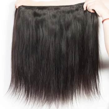 Директни снопове от човешки косъм с фронтален бразилски плетением на коса снопчета със затварянето на Lemoda Hair Extensions 13x4 Frontal Closure