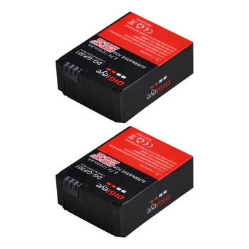 2 елемента 1250MAH AHDBT-301 батерии за GoPro Hero3 батерия GoPro Hero 3 Hero 3 + действие Спорт камера аксесоари