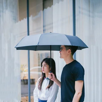 Youpin Mi Mijia WD1 Man Woman Automatic Rainy чадър Sunny Rainy Summer Aluminum Windproof Waterproof UV Чадър Sunshade