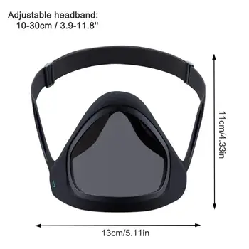На лицевата плоча отворете умната магнитна маска с двойно анти-мъгла защитно Силикагелевую моющуюся получите многократна маска за лице Adult Masque