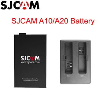 Оригинален SJCAM A10 / A20 батерия 2650mah литиево-йонна допълнителна батерия Резервна батерия SJCAM аксесоари за SJCAM A10 A20 Body Camera