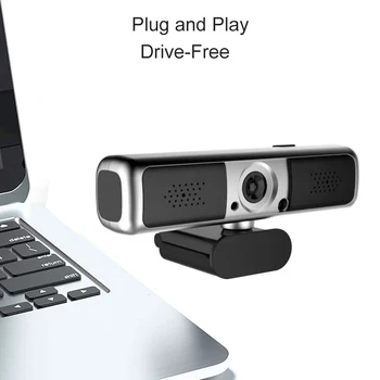 4X zoom Webcam 4MP web cam 2K camara web para pc web camera with microphone web Camera for PC usb webcam camera full hd webcam