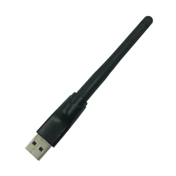 [10 бр.]usb WiFi антена RT5370 с чип Ralink 150 Mbps на 2,4 Ghz 802.11 b/g / n USB2. 0 WirelessUSB адаптер 5370 WiFi polybag packin