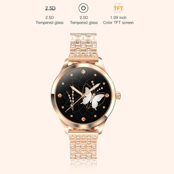 Reloj inteligente mujer smartwatch 2020 reloj redondo elegante LEMFO LW07 plaza españa монитор на сърдечната честота водоустойчив IP67