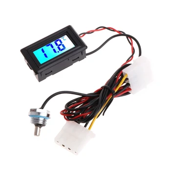Цифров термометър за измерване на температурата на габарит G1/4 за PC компютър с водно охлаждане