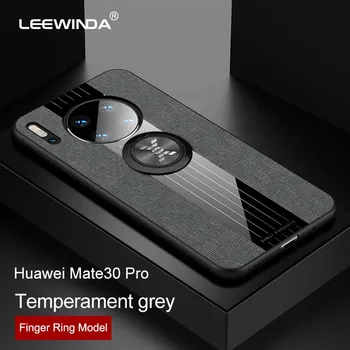 За Huawei Mate30Lite 30Pro GR5 2017 Mate9Lite mate8 Mate10Pro 10Lite калъф за телефон ,кожена броня седалките на колата магнитен пръстен капак