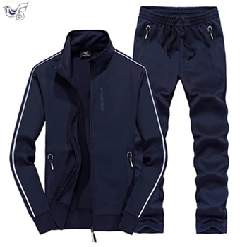 XIYOUNIAO спортен костюм мъжки 6XL 7XL 8XL Зима Есен комплект дрехи от две части марка всекидневни спортни дрехи спортни дрехи спортни дрехи