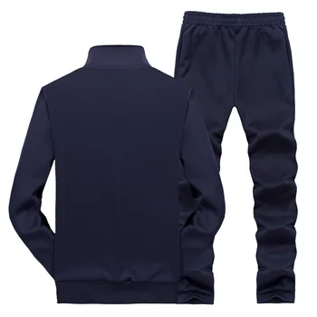 XIYOUNIAO спортен костюм мъжки 6XL 7XL 8XL Зима Есен комплект дрехи от две части марка всекидневни спортни дрехи спортни дрехи спортни дрехи