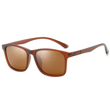 Марката дизайн поляризирани слънчеви очила мъжете покритие шофиране очила мъжки квадратни слънчеви очила с UV400 нюанси очила Oculos de sol