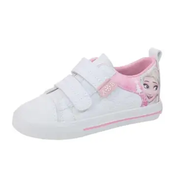Disney Girls Shoes For Kids Frozen Elsa Anna Детски Обувки Ice Snow Queen Принцеса ежедневни Детски обувки за момиче маратонки EU 25-37