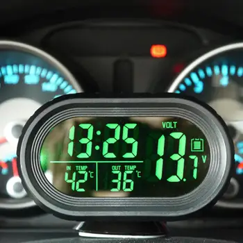 Горещи продажба на автомобил напрежение на цифров монитор сензори батерия аларма LCD термометър температурата на авто резервни части