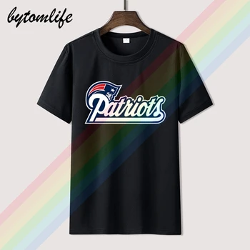 New England Patriots Word T Shirt мъжки дамски годишна памук черни тениски мъжки топ отгоре популярни нормални тениски унисекс