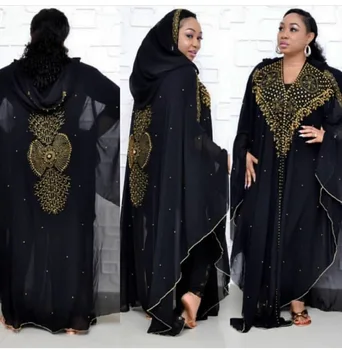 2019 нов пристигане elegent МОДА, СТИЛ африкански жени плюс размера на дълъг шал рокля