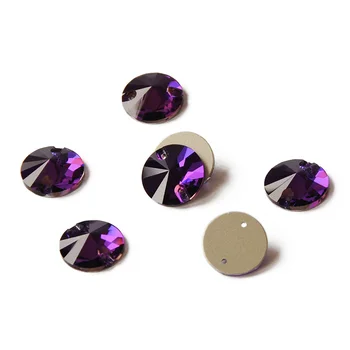 CTPA3bI супер цветни шевове кристали кристали Flatback Rivoli САМ занаяти стъкло Кристал камъни за бродирани дрехи чанти