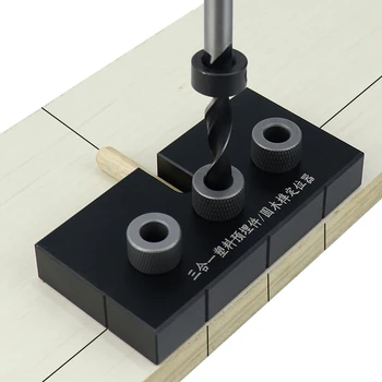 Дюбел кука бормашина употреба 6/8/10мм позициониране punch локатор за мебелни дърводелски съединения връзка дърводелски инструмент