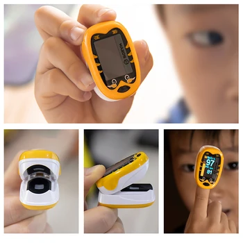Infantil Fingertip Oximetro Dedo Kids Finger Pulse Oximeter Pediatrico OLED Blood Кислород Recargable Baby Neonatal Pulsoxymeter