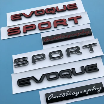 Направи си САМ писма емблема знак за Range Rover SV автобиография спорт EVOQUE HSE стайлинг автомобили преустройство на среден капак на багажника стикер лого