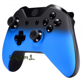 Shadow Blue Soft Touch Front casing Shell предна панел на корпуса за стандартен контролер за Xbox One - XOMSF18