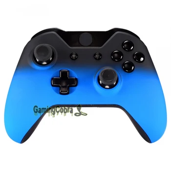 Shadow Blue Soft Touch Front casing Shell предна панел на корпуса за стандартен контролер за Xbox One - XOMSF18