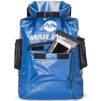 22L PVC, водоустойчив суха чанта открит сгъваем трекинг чанта за плаж, плуване чанта рафтинг река океан камуфлаж раница XA114Y