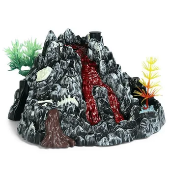 Детски играчки моделиране на вулкан модел на динозавър на Света 