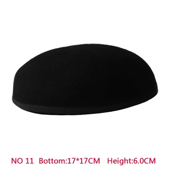 Нов стил от 17*17 см, вълна Аномалистический wizard базова шапка модистки форма 10 бр./лот