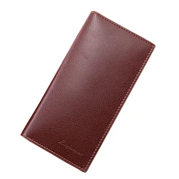 Кожата на лицето на чантата чанта за пари ежедневни тънки портфейли монета на притежателя на картата мода 2020 мъжки плътен цвят дълги чанти за съединител #LR2