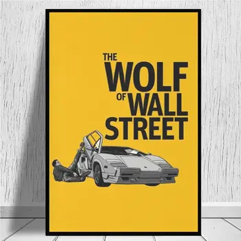 THE WOLF OF WALL STREET - COUNTACH платно prints Платно Живопис Cuadros Wall Art Picture for Living Room Decoration
