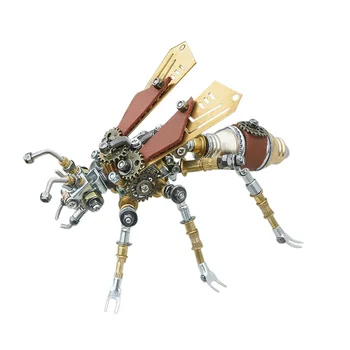2020 метал насекомо пъзел игра на Конче пчела модел на сградата комплекти 3D САМ ръчна монтаж с поставка за телефон