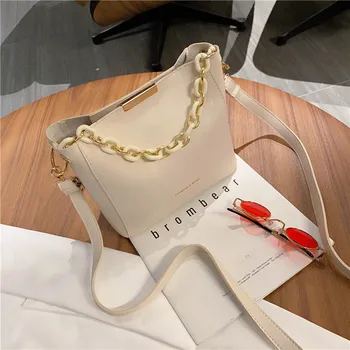 2020 Нов Корейски Дизайнер Дами Кофа Чанта Малка Дамска Чанта С Високо Качество Изкуствена Кожа Женско Рамо Crossbody Чанта На Едро