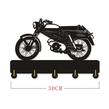 Творчески монтиране на куката мотоциклет многоцелеви Kremena окачване закачалка куки мотоциклет палто кука закачалка-добрият подарък за нея го