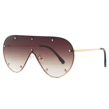 JackJad 2020 мода хладен уникален пилот стил нитове слънчеви очила Жени ins Vintage Brand Design слънчеви очила Oculos De Sol 17317